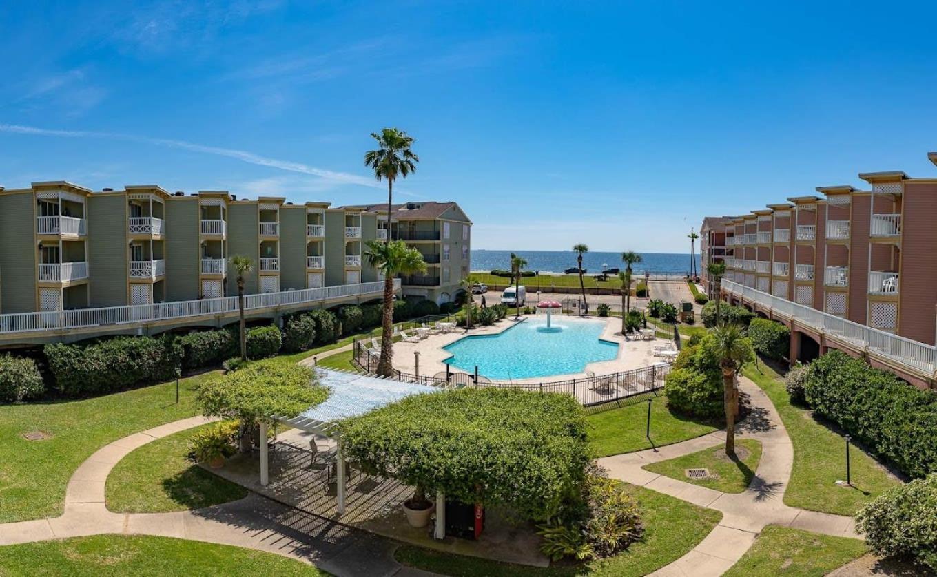 Apartamento Beautiful Ocean Views At The Victorian Galveston Exterior foto