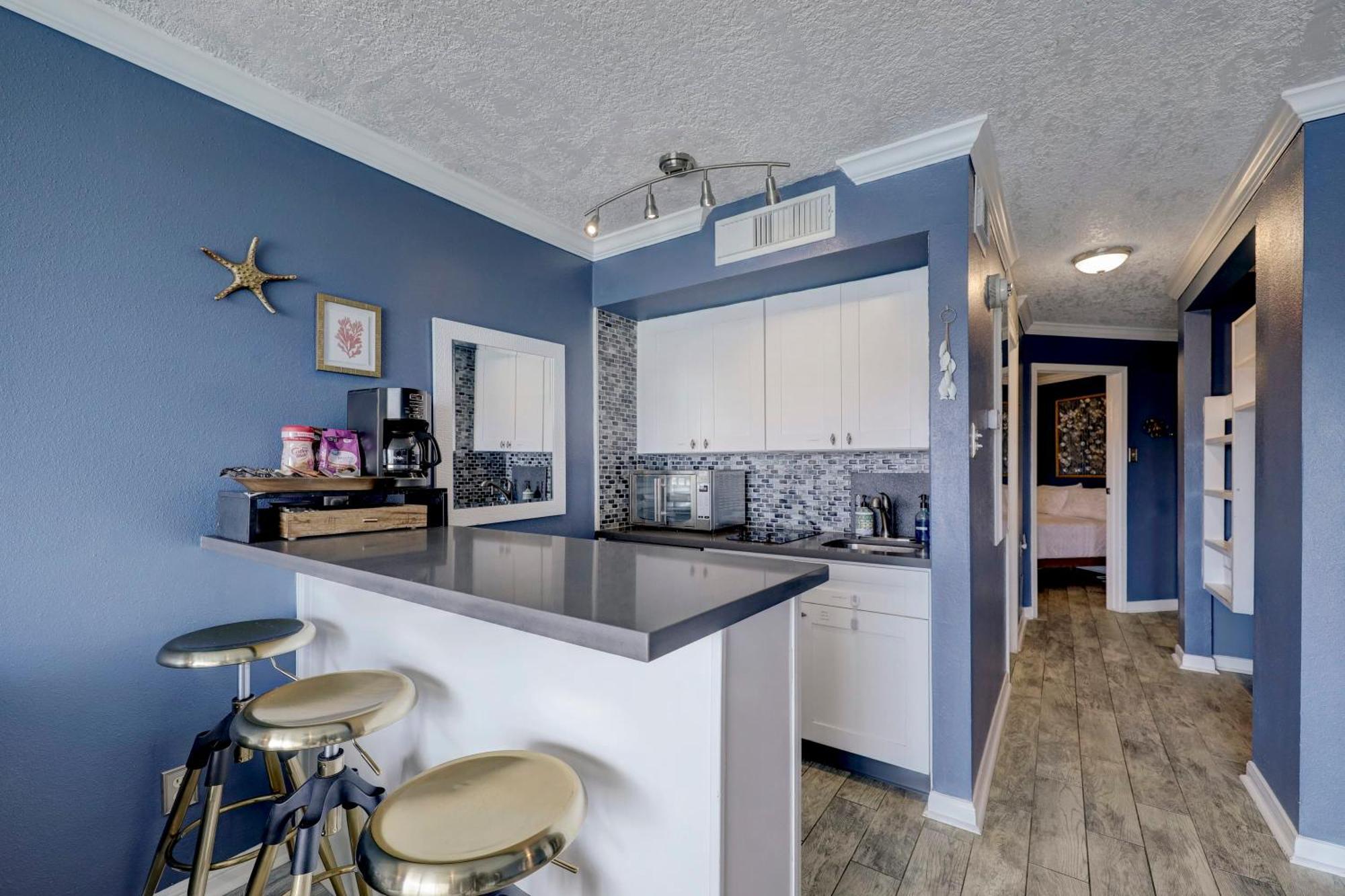 Apartamento Beautiful Ocean Views At The Victorian Galveston Exterior foto
